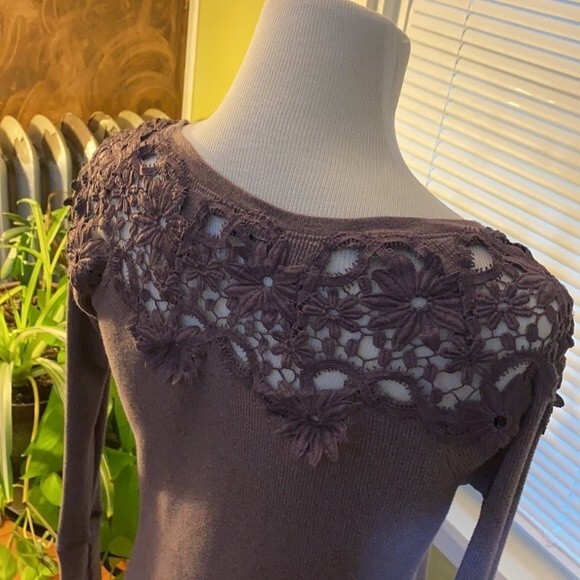 American Eagle Thermal Waffle Top Size Extra Small - Picture 3 of 8